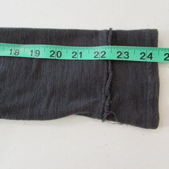 Eddie Bauer 100% Cotton Grey Cardigan Large - Picture 13 of 16